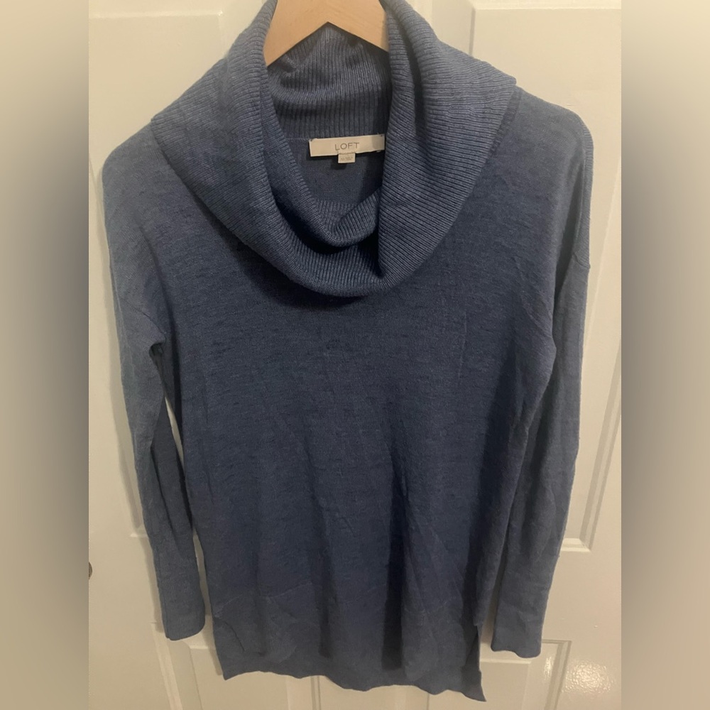 Ann Taylor-Loft cowl neck sweater